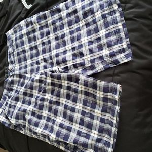 Plaid shorts